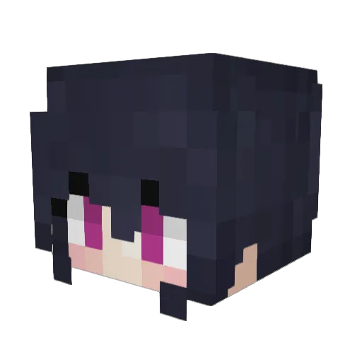 Neldog94 Minecraft avatar head, 3D render