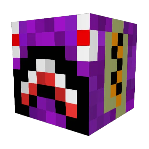 NelkEh Minecraft avatar head, 3D render
