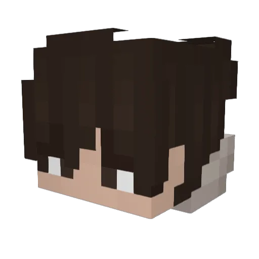 Minecraft-Avatar von Nello: Kopf als 3D-Render