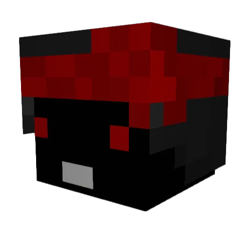 NelsNo Minecraft avatar head, 3D render