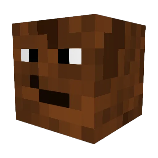 Nelson__Mandela Minecraft avatar head, 3D render