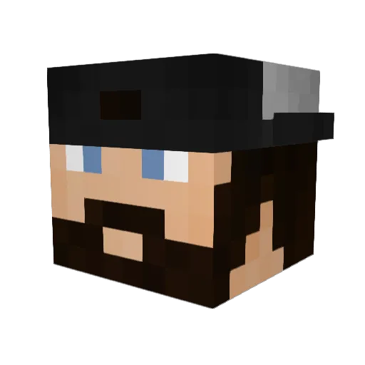 Nemesis6139 Minecraft avatar head, 3D render