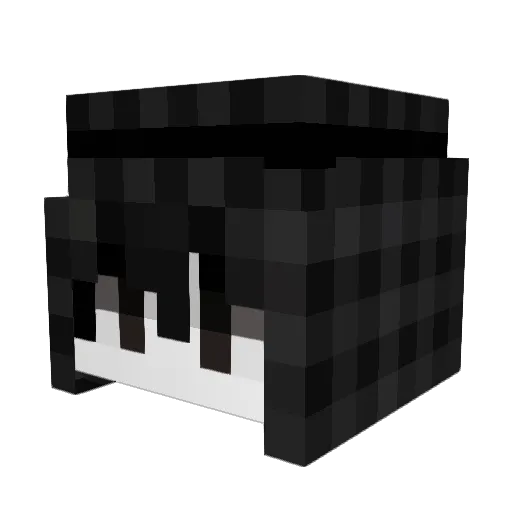 Nemesisko Minecraft avatar head, 3D render