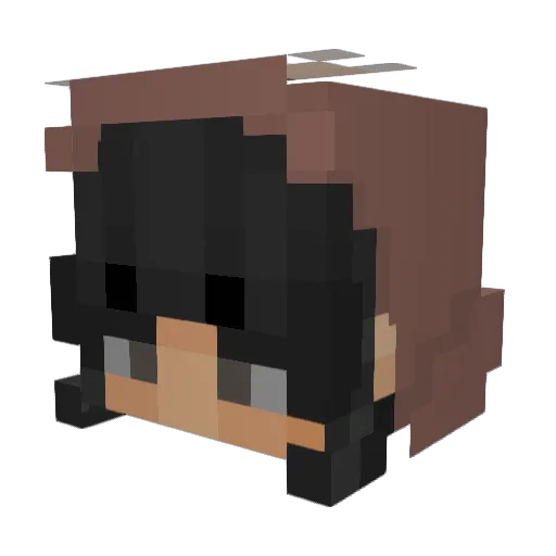 Nemis0214 Minecraft avatar head, 3D render