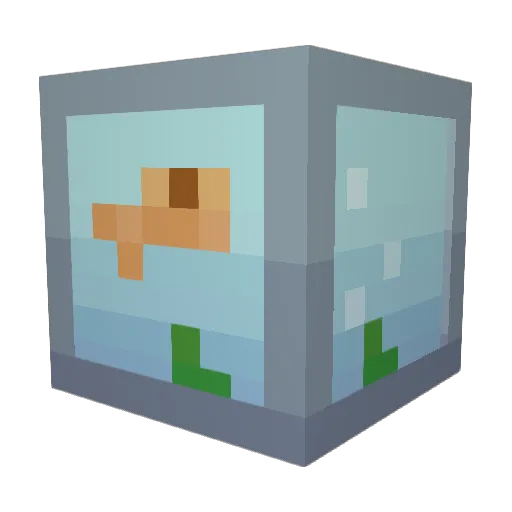 NemoTheWitch Minecraft avatar head, 3D render