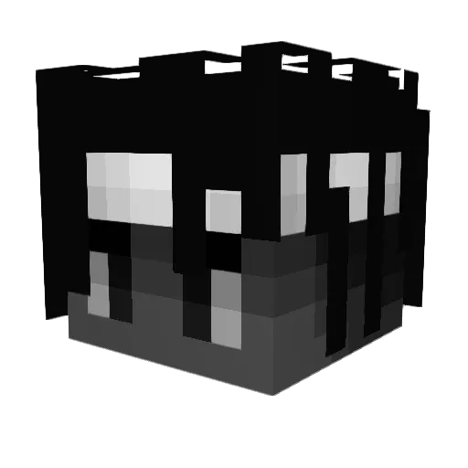 Nemos_By_Jonhy Minecraft avatar head, 3D render