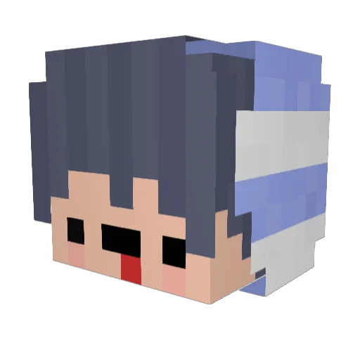 NennMichKinq Minecraft avatar head, 3D render