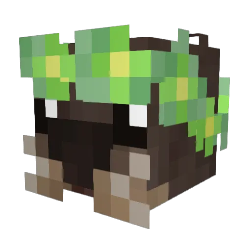 NenneLule Minecraft avatar head, 3D render