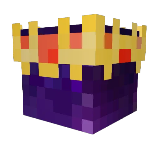 Nentros Minecraft avatar head, 3D render