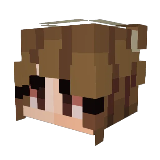 NeoEmpire Minecraft avatar head, 3D render