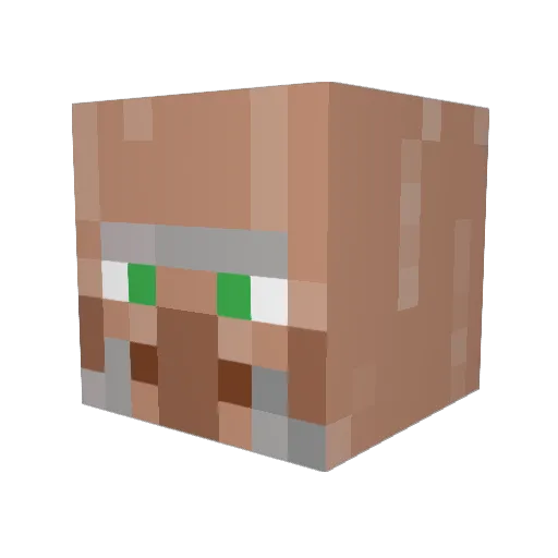 NeoFazour Minecraft avatar head, 3D render