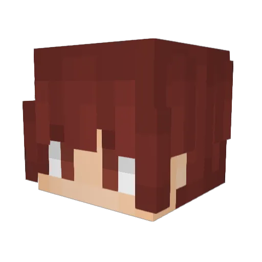 NeoHighlighter Minecraft avatar head, 3D render