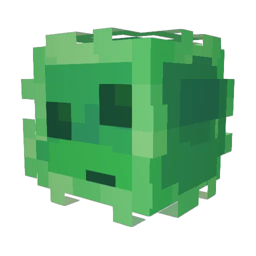 NeoMatte Minecraft avatar head, 3D render
