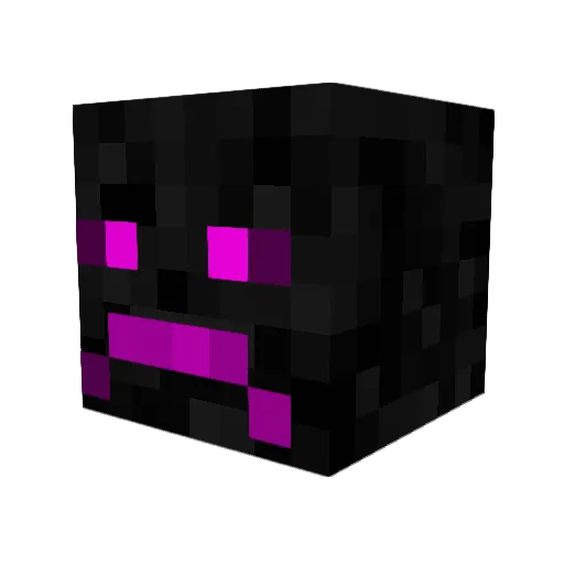 NeoNHysteria Minecraft avatar head, 3D render