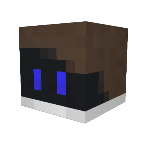 NeoThundercat Minecraft avatar head, 3D render