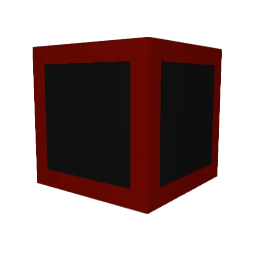 NeoV0id Minecraft avatar head, 3D render