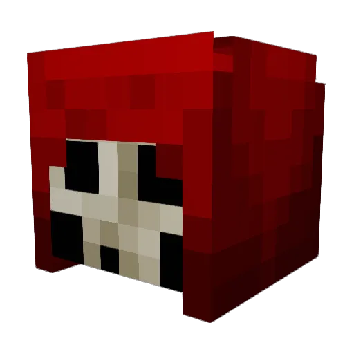 Neo_SG Minecraft avatar head, 3D render