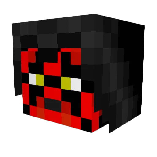Neo_Sith Minecraft avatar head, 3D render
