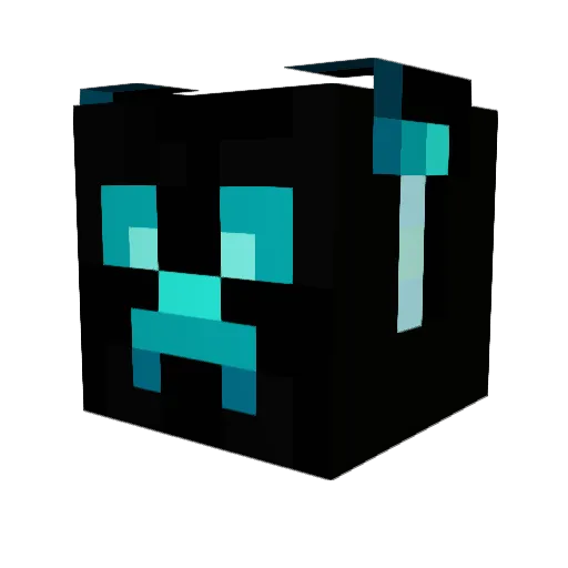 Neo_Youtube Minecraft avatar head, 3D render