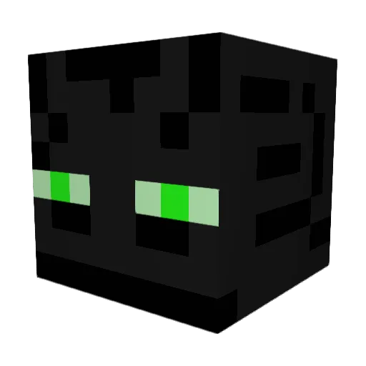 Neol08 Minecraft avatar head, 3D render