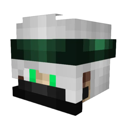 NeomiPlay1337 Minecraft avatar head, 3D render