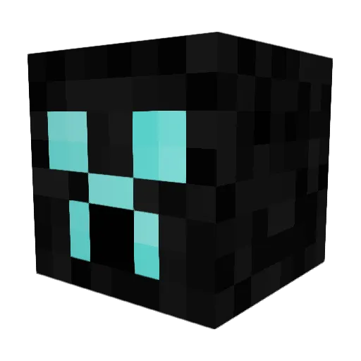 NeonCraft11 Minecraft avatar head, 3D render