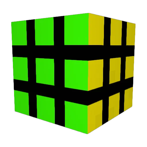 NeonKid14 Minecraft avatar head, 3D render