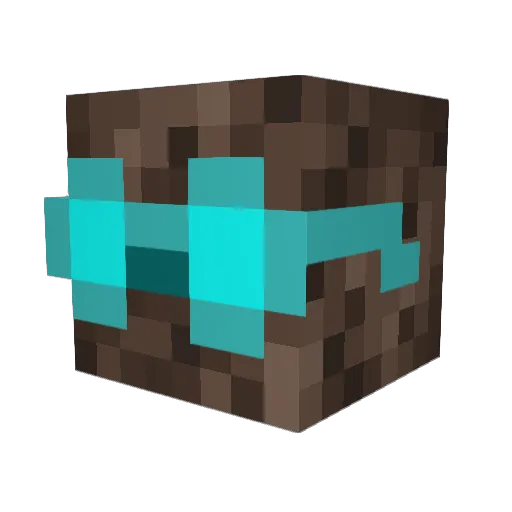 NeonNickel678 Minecraft avatar head, 3D render