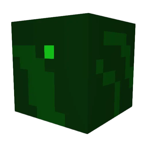 NeonShadow128 Minecraft avatar head, 3D render