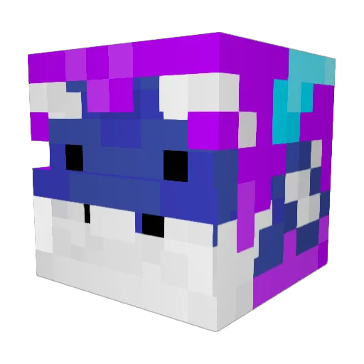 NeonnozNottonewo Minecraft avatar head, 3D render