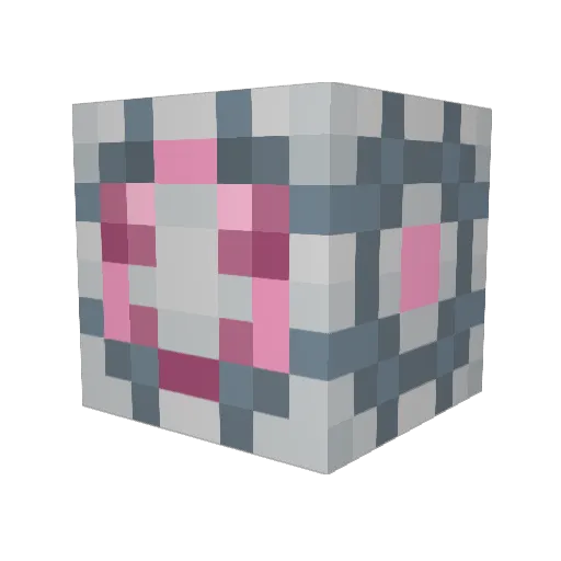 Neoraptor Minecraft avatar head, 3D render