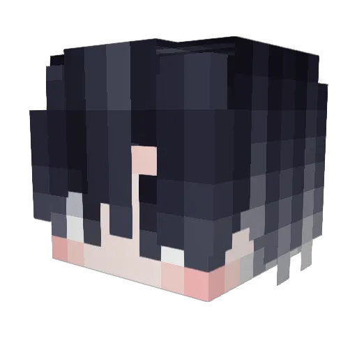 NeouSy Minecraft avatar head, 3D render