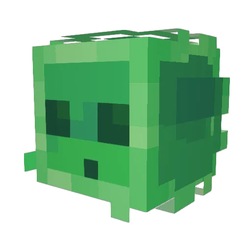NeoxFamF Minecraft avatar head, 3D render