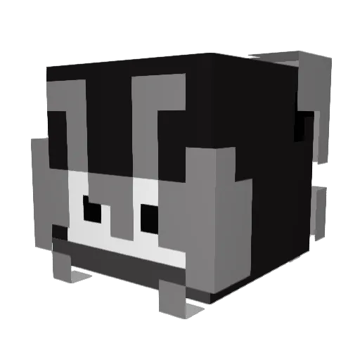 NepOfAX Minecraft avatar head, 3D render