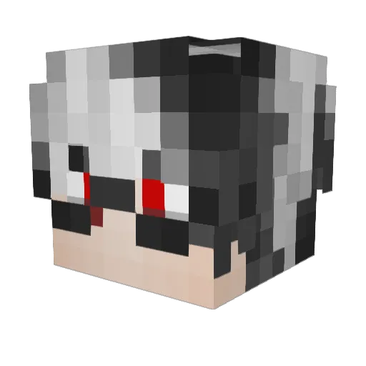 NephilSigurd Minecraft avatar head, 3D render