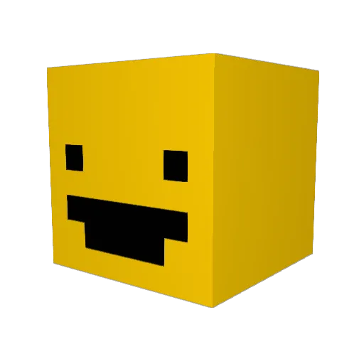NepolitPL Minecraft avatar head, 3D render