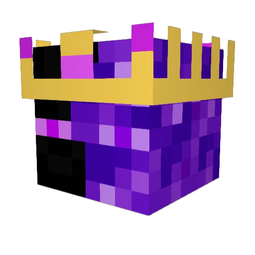 Nepotism101 Minecraft avatar head, 3D render