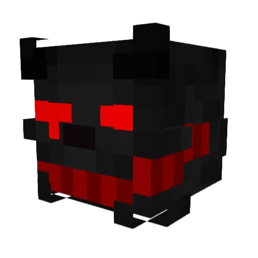 Nepsss03 Minecraft avatar head, 3D render