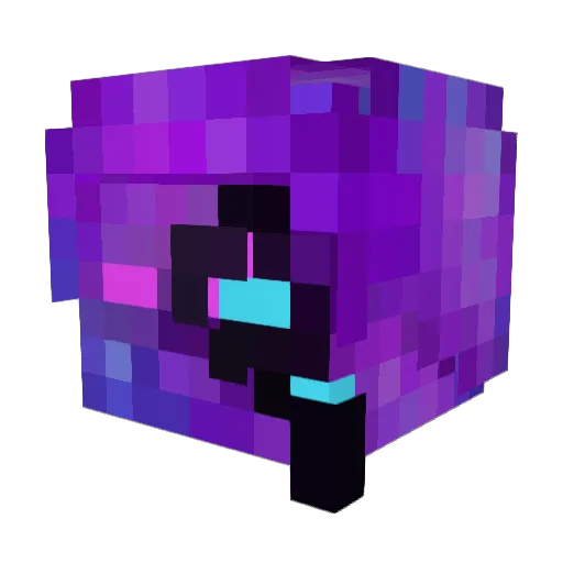 NeptuneGD Minecraft avatar head, 3D render