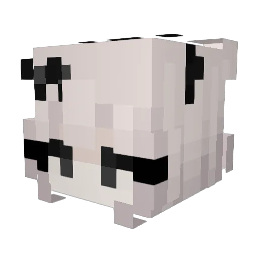 NeptuneTND Minecraft avatar head, 3D render