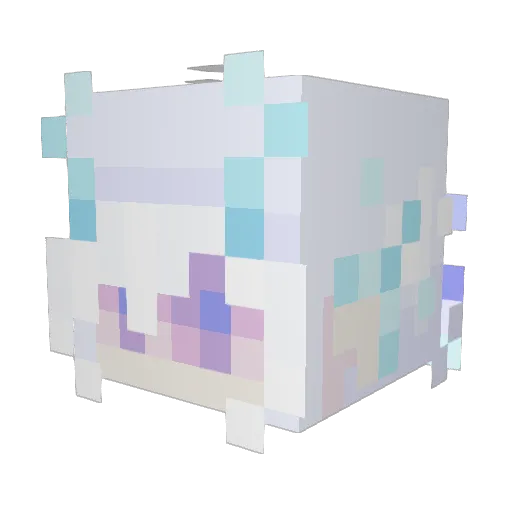 Neptunesdragon Minecraft avatar head, 3D render