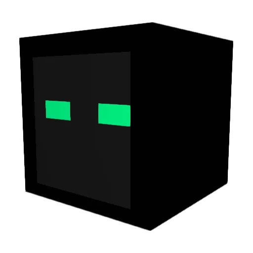 Nequeoo Minecraft avatar head, 3D render