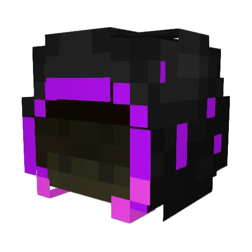 Nequit16 Minecraft avatar head, 3D render