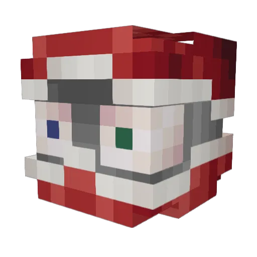 Ner0dex Minecraft avatar head, 3D render