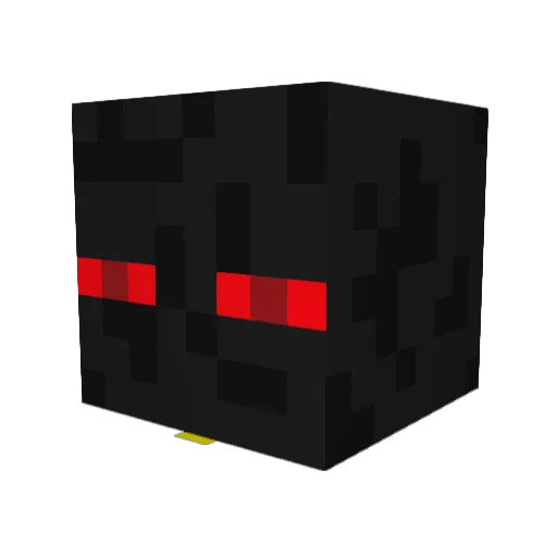 Neraint Minecraft avatar head, 3D render