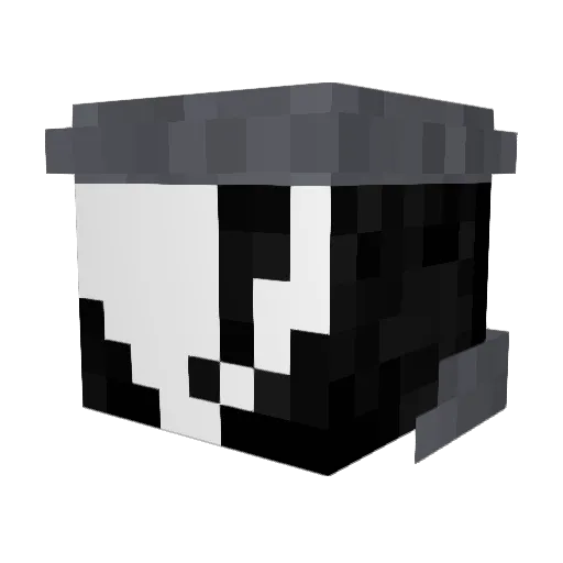 NerdWithAPencil Minecraft avatar head, 3D render