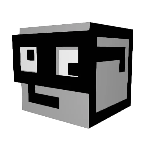 NerdyMcNerdnerd Minecraft avatar head, 3D render