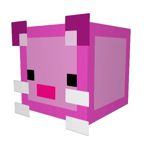 Nerdyp_z Minecraft avatar head, 3D render