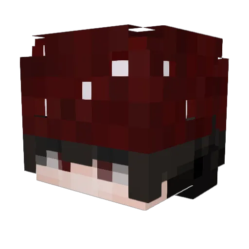 Nerf_GM Minecraft avatar head, 3D render
