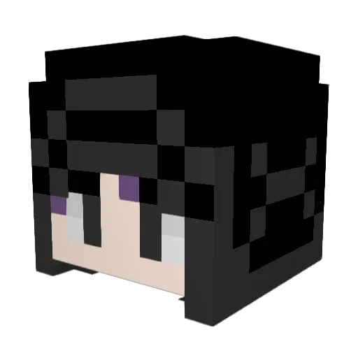 Nerios5767 Minecraft avatar head, 3D render